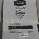 Depend Silhouette Adult Diapers, Incontinence & Postpartum Bladder Leak Underwear for Women, Maximum Absorbency, Small, Pink, 16 Count