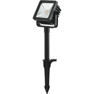 Outdoor LED Spotlight with Metal Spike 33W 3-Level Dimmable - Adjustable Die-Cast Aluminum Landscape Lighting, Wet Location Safe for Garden, Yard & Tree Illumination