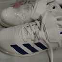 adidas Unisex Powerlift 5 FTWR whiteDark Blue/Team Royal Blue 8 US