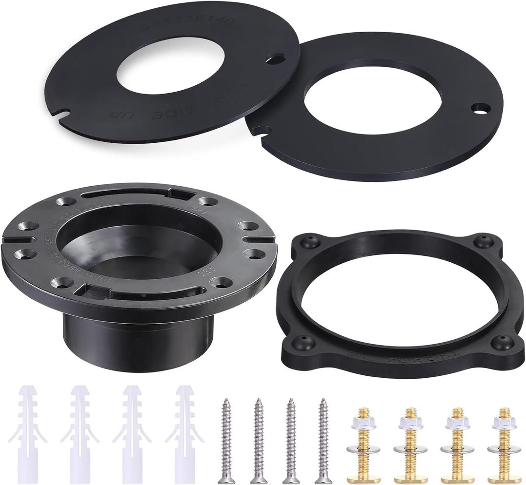 Dometic RV Toilet Seal Replacement for Sealand/VacuFlush 510+,511H,2010,2011,1006,1106,506+,706,709, Include 385316140,385311462 RV Flush Seal and 385310063 RV Toilet Seal, 3 in 1 Combo Kit