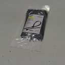200 Pack Bulk KOOWIN Small 6 inch Nylon Plastic Cable Zip Ties Wire Wraps Black