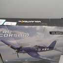 Volantexrc Brushless RC Planes, 4 Channel F4U Corsair RTF RC Airplane Fighter, 6-Axis Gyro wiih 3 Flight Modes, One-Key Aerobatic, Wingspan 500mm Fuselage 396mm, with 3 Batteries, Ideal Park Flyer, 19.69 x 3.94 x 15.75 inches