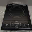 Mueller RapidTherm Portable Induction Cooktop, 1800W Hot Plate Electric Stove Top Burner. 8 Temp Levels, Auto-Off & Pot Detection, LED Display, Child Lock, 4 Programs, Burners for Cooking