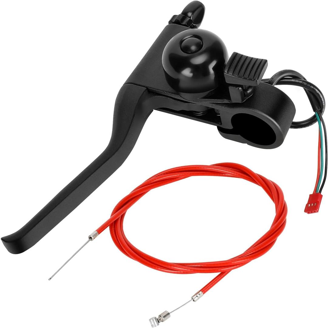 Universal Left Brake Handle Lever & Brake Cable Compatible with GOTRAX GXL V2 Electric Scooter Apex Pro XL Rival XR Elite E-Scooter Replacement Parts Accessories