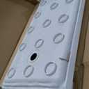 DreamLine SlimLine 34 in. D x 60 in. W x 2 3/4 in. H Right Drain Single Threshold Shower Base in White, DLT-1134602