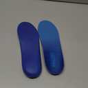 Plantar Fasciitis Feet Insoles Arch Supports Orthotics Inserts Relieve Flat Feet, High Arch (Mens 8-8 1/2 | Womens 10-10 1/2) (New Blue)