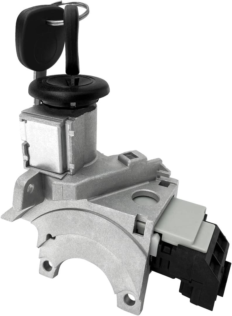 Ignition Assembly | Lock Cylinder Switch & Cylinder Housing & Starter Switch | Replacement for 2003-2007 Chevy, Cadillac, GMC, H2 Vehicles | Replace#: US-312L, 924-713, 924-715