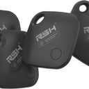 Air Tracker Tag for Android 4 Pack Luggage Tracker Tags Works with Google Find Hub App(Not for iOS) Bluetooth Tracker Key Finder and Item Locator for Luggage, Backpack, Suitcases, Replaceable Battery