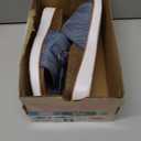 Skechers Relaxed Vegan Sandal Denim Black Size 8
