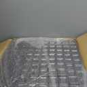 200 Pcs Plastic Juice Bottles with Caps Square Empty Clear Water Bottles Bulk Drinking Beverage Containers Reusable Empty Juicing Refillable PET Flasks with Lids for Drinks Smoothie(12oz,Black)