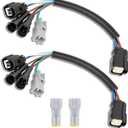 Update LED Headlight Conversion Pigtail Connector Wiring Harness for Toyota Tacoma 2016 2017 2018 2019 2020 Upgrade LED Headlamp Adapters Left and Right