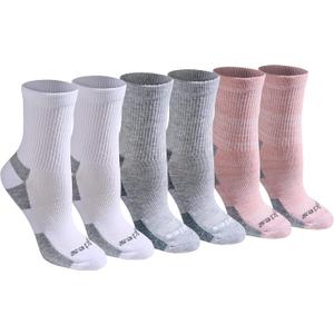Dickies Women's Dri-tech Advanced Moisture Wicking Mid-crew Socks, (6,12 Pairs)