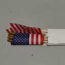 12 Pack Small American Flags on Stick Small US Flags/Mini American Flags for Outside 4x6 Inch American Hand Held Stick Flags with Kid-Safe Spear Top, Patriotic Veterans Day Decorations, 4th of July Decorations