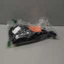 Tankaneo Womens Long Sleeve Henley Shirts Oversized Round Neck Sweatshirts Fall Tunic Tops Casual Loose Fit Tops (Large, Black)