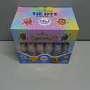 12 Colors Tie Dye Kit, Tie Dye Set for Kids, Pre-Filled Tye Dye Bottles, Non Toxic Permanent Fabric Dye Art Set, Easy DIY Fabric Art - Create Fun