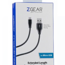 ZGEAR 6 Ft Braided Sync & Charge Cable