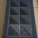 Shoe Brush Scraper - Door Scrubber Mat Outdoor Heavy Duty Boot Scraper with Brush for Home Porch Garden - - All Weather Shoes & Boots Cleaner, Removes Snow, Sand and Mud  29.5 x 17.7