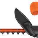 BLACK+DECKER Electric Hedge Trimmer, 17-Inch Corded 3.2 Amp, Dual Action, Reduced Vibration, Cleaner Cut, Lightweight, 3800 Cuts per Min (BEHT150)