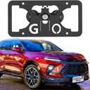 No Drill Front License Plate Bracket Mount Kit Compatible with Chevy Blazer 2019-2025, Front Bumper License Plate Mounting Kit