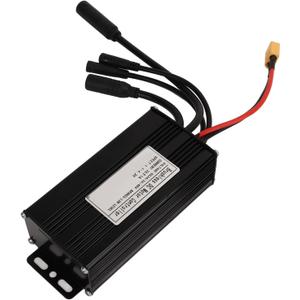Electric Bike Controller, 24V 36V 48V 26A 3 Mode Sine Wave Control Box Water Proof DC Motor Connector for Electric Bicycle Scooter