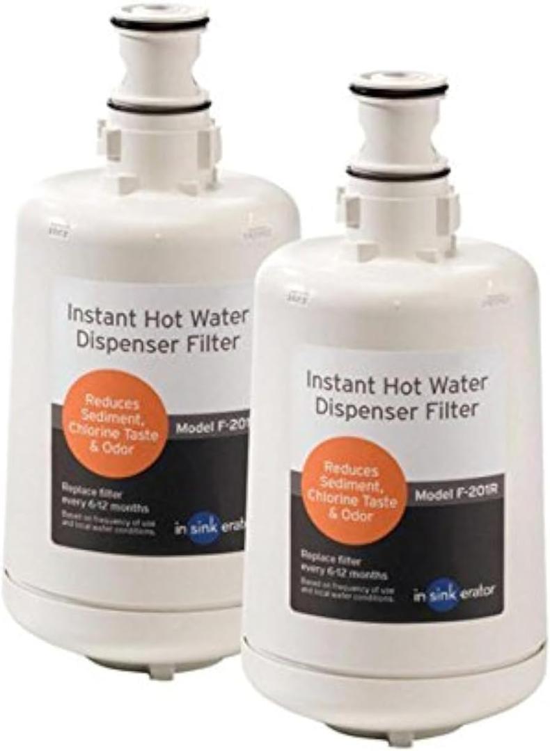 InSinkErator Replacement Water Filter Cartridges, 2-Pack, F-201R