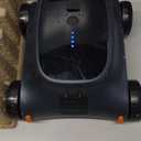 Robotic Pool Cleaner Cordless: Pool Vacuum for Above Ground Pool Automatic with 180 Mins Battery, Self-Parking, Status Led Indicator Ideal for Inground Pools
