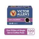 Victor Allen's Coffee 100% Colombian, Medium Roast, 120 Count, Single Serve Coffee Pods for Keurig K-Cup Brewers (EXP 05/24/28)