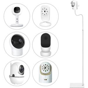 67" Adjustable Height Baby Monitor Floor Stand Holder for HelloBaby,Infant Optics DXR-8 Pro,Nanit Pro & Flex Stand,Eufy,Motorola,Owlet,Momcozy Baby Monitor Stand,Also for Cameras with 1/4 Screw Mount