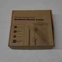 Shower Head,10Rain Shower Head with Handheld Spray Combo and Adjustable Extension Arm/3-Way Flow Regulator/Shower System,High Pressure Rain Fall Hose,Matt Black