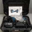 Seesii Impact Wrench 665 FT-LBS(900N.m) 3300IPM 1/2 Impact Gun High Torque Electric Impact Driver Cordless Impact Wrench with 21V 2x4.0Ah Battery 6 Sockets&Case for Home Car Tire Lug Nut Removal Tool