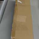 KAMANINA Curtain Rods for Windows 72 to 144 Inches (6-12ft) Long Heavy Duty Curtain Rod, 7/8 Inch Adjustable Decorative Drapery Rods with Netted Texture Finials, Bronze