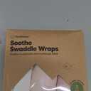 3-Pack Organic Baby Swaddle Sleep Sacks - Swaddles for Newborns, Infant 0-3 Months, Baby Girls, Boys, Soft & Snug Newborn Sleep Sack, Nursery Swaddling Blankets (ABC Land Rose)