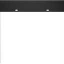 Trim Kit Designed for 30.5" W24.9“H Electric Fireplace Insert, Black