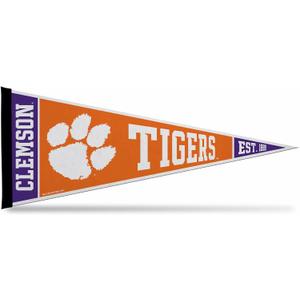Rico Industries NCAA Exclusive 12" x 30" Felt Wall Dcor Pennant - Great for Home/Bed Room/Man Cave Dcor