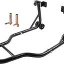 H RUO Motorcycle Stand Rear Combo Wheel Lift Stands, 500Lbs Capacity