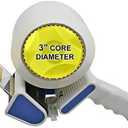 Tape King Packing Tape Dispenser Gun - Handheld Tape Gun with 2 Bonus Clear Packaging Tape (2 Inch Wide) - Shipping Tape for Sealing, Storing, and Moving Boxes, 2 Pack