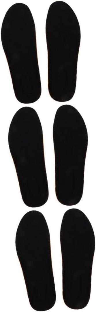 3pairs Absorption Insoles for Comfort Running Hiking Insoles Arch Support Pressure Elasticity Shoe Pads