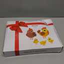 Chicken Coop Heater for Winter, Foldable Flat-Panel Radiant Heater for Chicken Coop with Timer & Temp Adjustable, Smart Large Chick Heaters with 2 Heating Plates for Chick Kitten Pet Animal