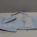 Denim Corset Belt, Women's Denim Peplum Waist, Waist Belt for for under Dress Bustiers Corsets Corset Top Dress Women Female Dress Accessory Denim Corset Waist Cincher Corset (Blue, 38.5")