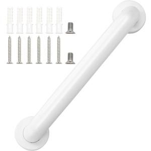 Shower Handles for Elderly Handicap Grab Bar Shower Handrails Bathroom Safety Hand Rail Support for Seniors Toilet Assist 12 Inch
