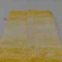OLANLY Bathroom Rug Mat 24x16, Extra Soft and Absorbent Microfiber Bath Rugs, Non-Slip Plush Shaggy Bath Carpet, Machine Wash Dry, Bath Mats for Bathroom Floor, Tub and Shower, Yellow