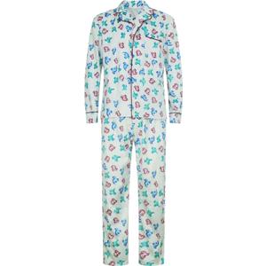 Christmas Vacation Clark Dinosaur Pajamas Adult Fleece Sweater Pants for Men Halloween Party Costume (Large)