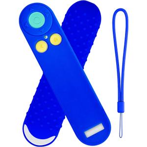 for Nex Playground Remote Case, Anti-Slip Shockproof Resistant Protective Cover Compatible with Nex Playground Remote, Nex Remote Case with Lanyard (Blue)