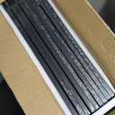 eletecpro 20x20 Picture Frames Set of 9 Classic Gallery Wall Frame Set, Displays 16x16 or 20x20 without Mat, Black Picture Frames Collage Wall Decor, Big Frames for Home Decor