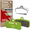 TOP BRAKE Disc Bike Brake Pads for Shimano Saint BR-M810/M820 XTR-M9120 Tektro TRP 4 Piston | MTB/eMTB/Downhill/Trail/All Mountain/Enduro Race/Cycling