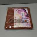 YOUR SMILE Set of 2 Chevron Chenille Pillow Covers with Elegant Design Soft and Luxurious Decorative Throw Pillows for Couch,Bed and Home Decor (Rusty Orange, 18 X 18 inch)