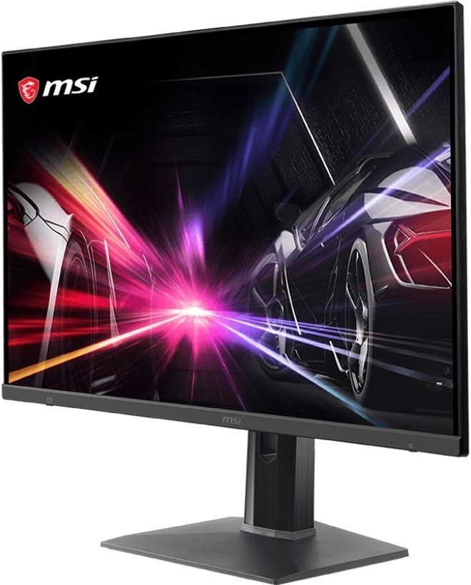 MSI QHD Rapid-IPS Quantum DOT Gaming Non-Glare Super Narrow Bezel 1ms 2560 x 1440 165Hz Refresh Rate Adjustable Arm G-Sync Compatible 27 Gaming Monitor (Optix MAG274QRF-QD),Black