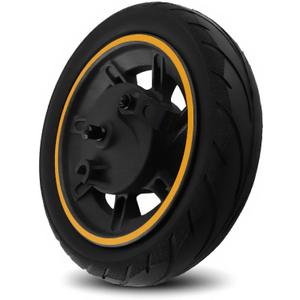 10 Inch 60/70-6.5 Solid Tire Replacement, Scooter Front Wheel for 9 G30 Electric Scooter, Explosion Proof Wheel Hub Tyre Set with Drum Brake