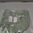 Frienda Set of 4 Scalloped Placemat with Ruffle, 100% Cotton Green Rectangle Placemat 13.8 x 17.7 Inch Washable Machine Flower Table Mats for Dining Restaurant Table Home Decor