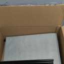 Kitstorack Under Bed Storage with Wheels 2Pack Height-adjustable Under Bed Storage Containers,Under Bed Shoe Storage Organizer with Clear Window&Label, Suitable for Clothes Storage, Gray (Grey)